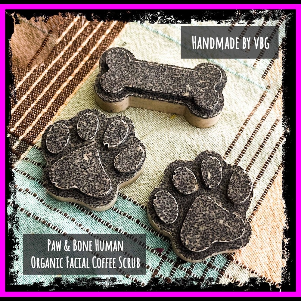 VintageBitch Gifts Handmade Organic Coffee Puppy Love Face Scrub (PRICE FIRM) - Picture 12 of 13